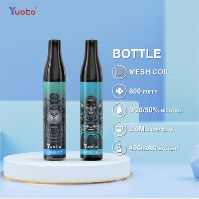Лед виноградины приправляет бутылку Макс Yuoto, новый Н тип ручку 600 слоек Vape