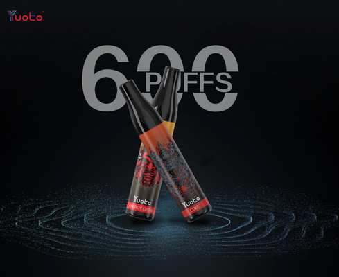 Лед виноградины приправляет бутылку Макс Yuoto, новый Н тип ручку 600 слоек Vape