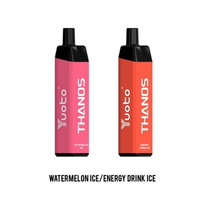 вкуса плода катушки сетки vape OEM yuoto thanos 5000puff апельсиновый сок устранимого перезаряжаемые