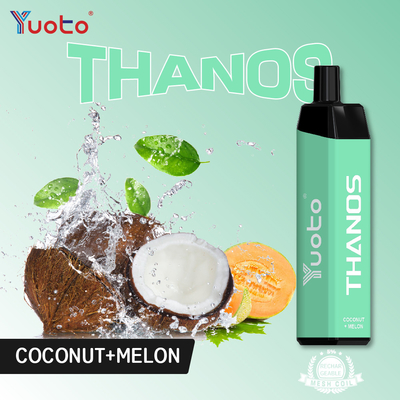 Сигареты 14ml 650mAh катушки e сетки UL PSE Yuoto Thnaos 5000puffs ROHS