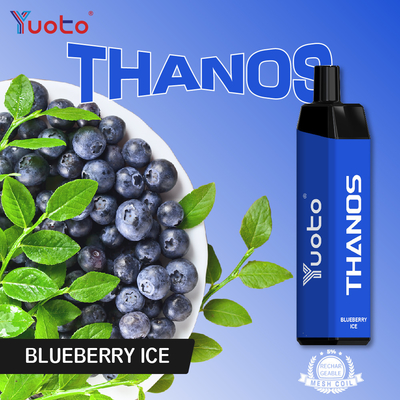 Сигареты 14ml 650mAh катушки e сетки UL PSE Yuoto Thnaos 5000puffs ROHS