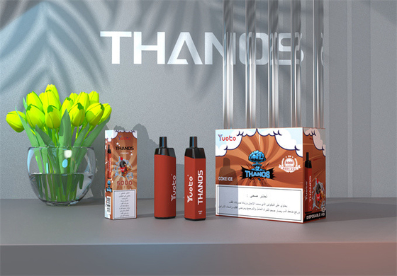 Тип c перезаряжаемые Yuoto Thanos 5000 сопит устранимое Vape 14ml e жидкостное 650mAh