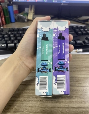 Yuoto Thanos 5000 сопит перезаряжаемые устранимый никотин Vape 14ML 5%