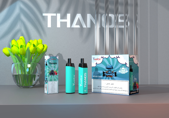 Yuoto Thanos 5000 сопит система стручка сигареты вапоризатора e устранимого никотина Vape 5% оптовая продолжительная
