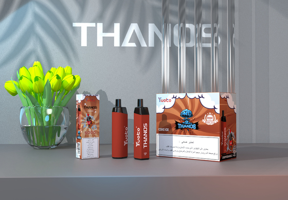 Yuoto Thanos 5000 сопит система стручка сигареты вапоризатора e устранимого никотина Vape 5% оптовая продолжительная