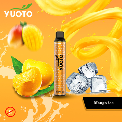 Подгонянная емкость жидкости сигареты 8ml e Шэньчжэня Luscious 3000 слоек Yuoto устранимая электронная