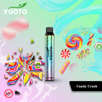 Слойка кальяна оптового shisha Vape атомизатора ручки Yuoto luscious 3000puffs устранимого Vape электронная плюс устранимый стручок