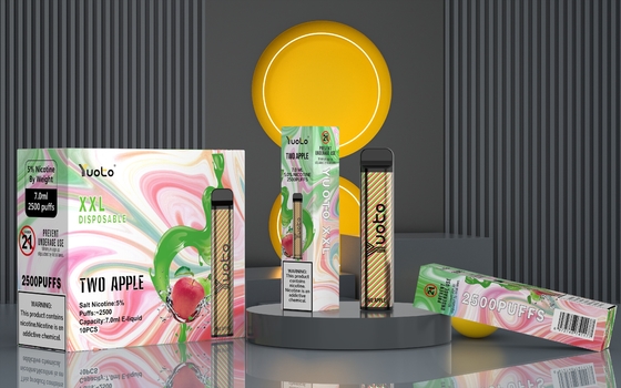 Yuoto Xxl 2500 Puffs одноразовые варианты вентиляции дымового устройства