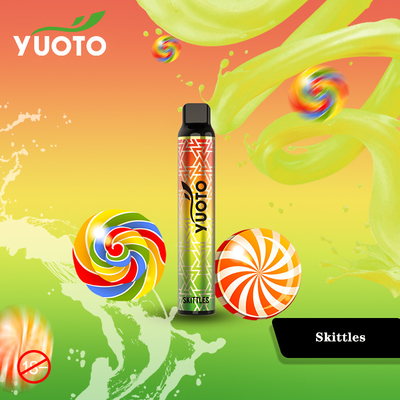 2023 новых приходя никотина слоек 0% 2% 5% вкусов 3000 Yuoto ручка Vape Luscious множественных Fruity устранимая