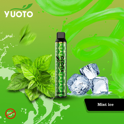 2023 новых приходя никотина слоек 0% 2% 5% вкусов 3000 Yuoto ручка Vape Luscious множественных Fruity устранимая