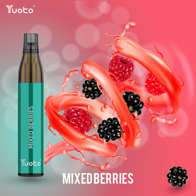 Катушка 2ml TPD сетки Макс 600puff устранимая Vape бутылки Yuoto с 16 вкусами