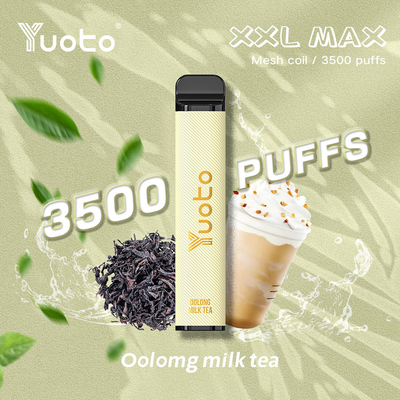 Хороший вкус Yuoto XXL МАКС 3500 сопит устранимое Vape с катушкой сетки