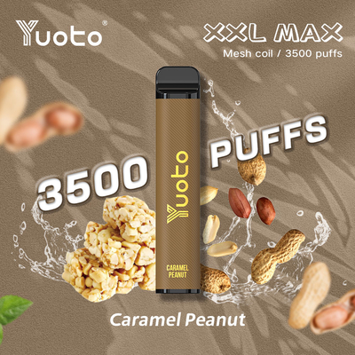 Хороший вкус Yuoto XXL МАКС 3500 сопит устранимое Vape с катушкой сетки