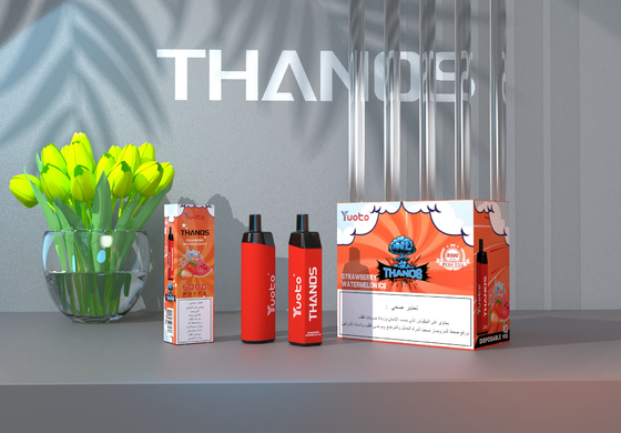 Yuoto устранимое Vape пишет вкусы Thanos 5000puffs 19 сопит плюс OEM Ecig никотина соли XXL 0%/2%/5% оптовый