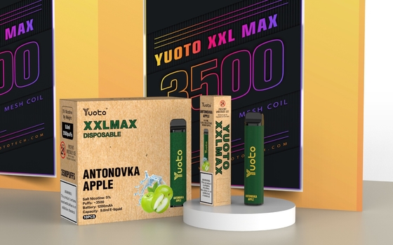 OEM 3500 Puffs Yuoto XXL Электронный Ecig I Vaporizer Одноразовый Под Электронная сигарета Вап Пен