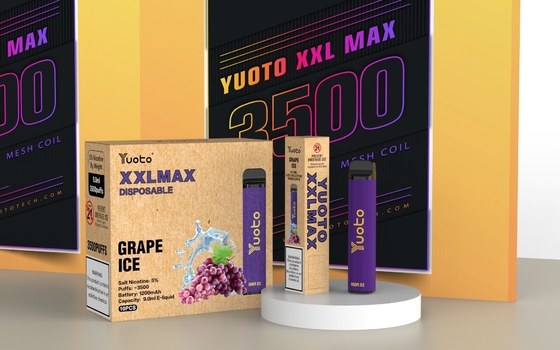 Катушка сетки патрона Nic устранимыми e Yuoto XXL Макс 0% 2% 5% Prefilled сигаретами