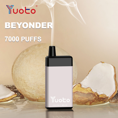 Кальян ручки Yuoto Beyonder устранимый Vape 7000 слоек с 16ml катушкой сетки батареи E-жидкости 900mAh
