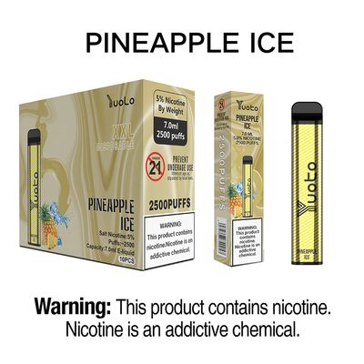 1200 мАч емкость батареи 2500 пуп Vaping устройство для OEM/ODM рынка