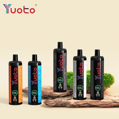 Регулируемый воздушный поток YUOTO 15000 Puffs одноразовый вейп с DualMesh катушкой 850mAh батарея 23 вкусов