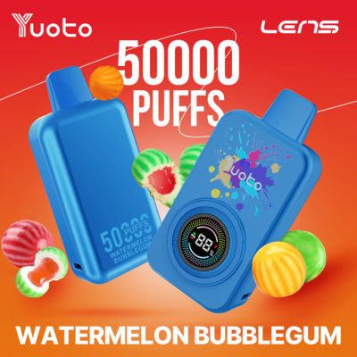 Yuoto Lens 50000 отдухов одноразовый вейп с батарейным дисплеем