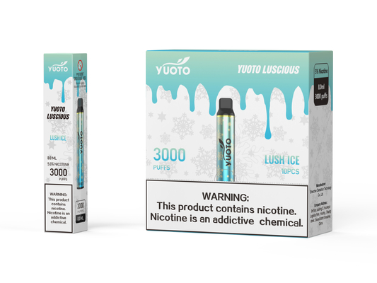 Сигареты Yuoto luscious 22 приправленных e застегивают свободное, легкое использование с батареей 1350mAh