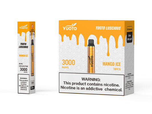 Сигареты Yuoto luscious 22 приправленных e застегивают свободное, легкое использование с батареей 1350mAh
