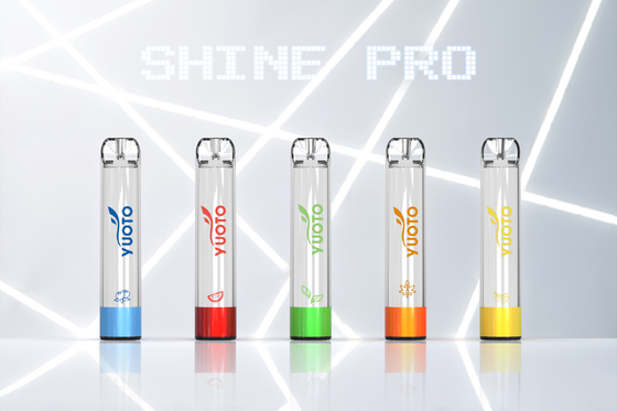 Yuoto светит pro 2000 слойкам Vape 15 вкусов с емкостью сока 5ML e