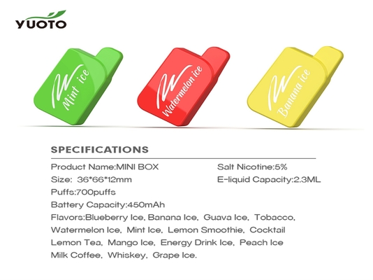 15 вкусов 700 сопят сертификат EMC ROHS емкости сока Vape 2.3ML e