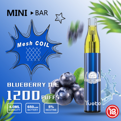 жидкость 1200 4ml e сопит вкусы катушки 16 сетки Vape с никотином 5%
