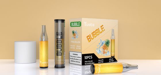 YUOTO клокочет rechargable vape 10ml привело устранимое smok Vape