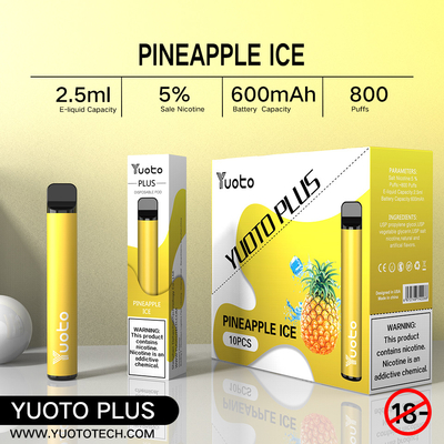 Yuoto плюс 800 клубника поленики голубики вкуса сигареты 32g 11 слоек e смешанная