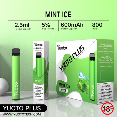Yuoto плюс 800 клубника поленики голубики вкуса сигареты 32g 11 слоек e смешанная