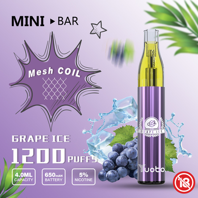 жидкость 1200 4ml e сопит вкусы катушки 16 сетки Vape с никотином 5%