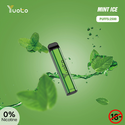 SS304 Yuoto XXL 2500 сопит устранимая батарея Vape 1650mAh для ослабляет Адвокатуру слойки