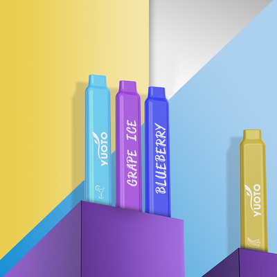 YUOTO умные 600 сопит емкость сока Vape 2ML e с 12 вкусами