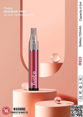 Жидкость refill e Vapes 4ml minibar Yuoto изготовленная на заказ устранимая
