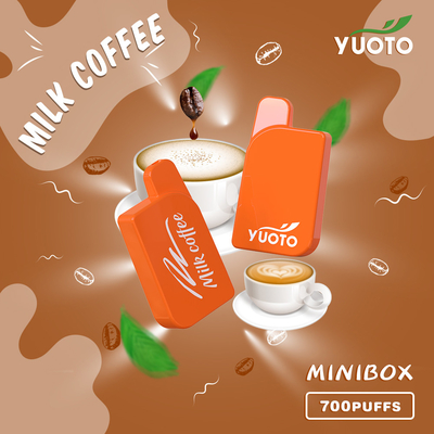 Слойки 15 коробки 700 Coffe Yuoto молока мини приправляют емкость сока 2.3ML