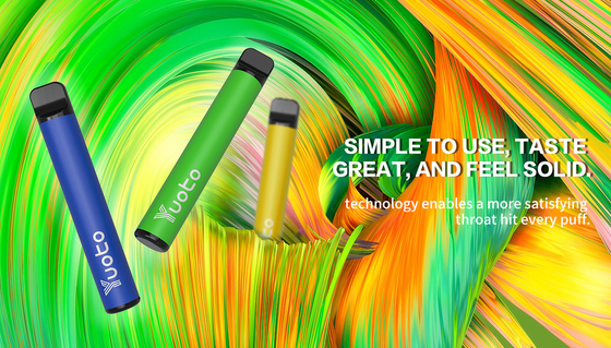 Yuoto 800 сопит Vape с зоной Origal 11 вкуса 2,5 ML емкости сока