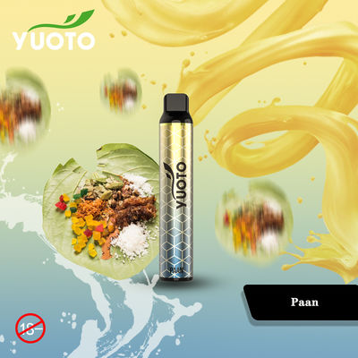 Слоек устранимое Vape Yuoto Luscious 3000 батарея 1350 mAh 8,0 ML E-сока