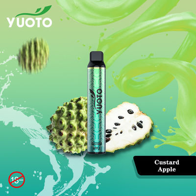 Слоек устранимое Vape Yuoto Luscious 3000 батарея 1350 mAh 8,0 ML E-сока