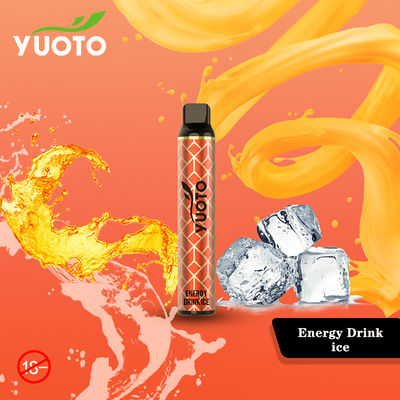 Слоек устранимое Vape Yuoto Luscious 3000 батарея 1350 mAh 8,0 ML E-сока
