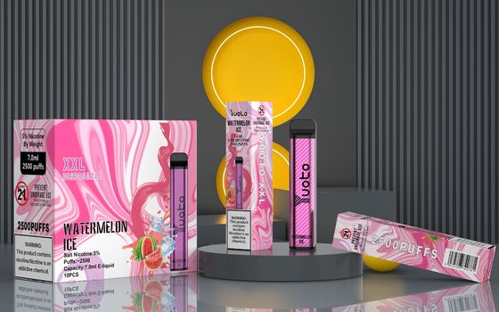 Регулируемый воздушный поток XXL 2500 сопит прибор 7ML Vape построенный в стручке 1200mah