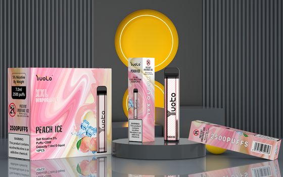 DGM одобрило прибор Vape слоек XXL 2500 сделанный с никотином соли