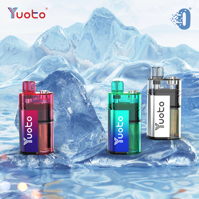 Yuoto 0° одноразовые предварительно заполненные капсулы с уровнем никотина 0% 2% 5%