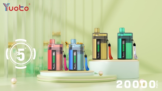 Улучшите свой опыт вейпинга с помощью одноразовой пенки YUOTO 850mAh емкостью батареи DualMesh Coil