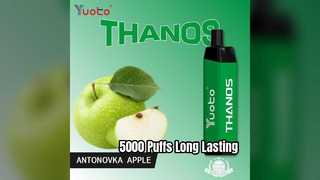 Yuoto Thanos 5000 Puffs Долговечное устройство