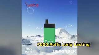 Перезаряжаемое устройство Yuoto Beyonder 7000 Puffs